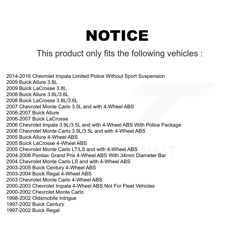 Wheel Bearing Hub Assembly Kit-K77-101497 - Kit.bestparts.ca