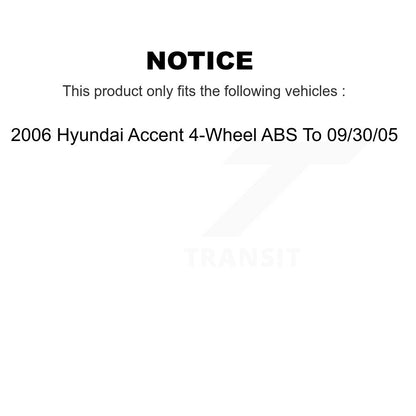 Wheel Bearing Hub Assembly Kit-K7D-100769 - Kit.bestparts.ca