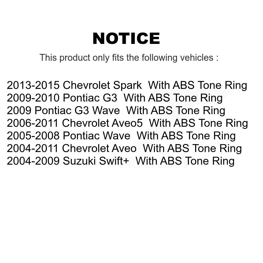 Wheel Bearing Hub Assembly Kit-K7D-100777 - Kit.bestparts.ca Kit.bestparts.ca