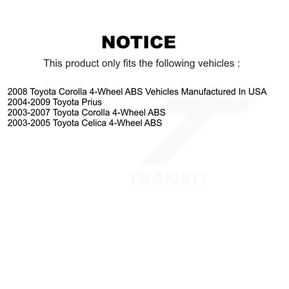 Wheel Bearing Hub Assembly Kit-K7D-101151 - Kit.bestparts.ca