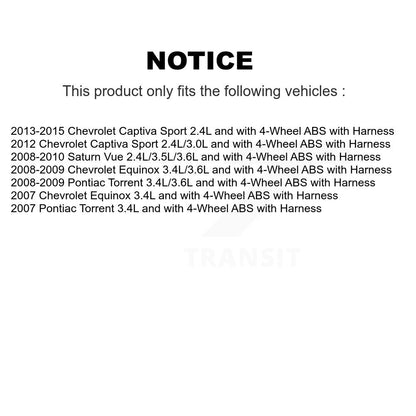 Wheel Bearing Hub Assembly Kit-K7S-100225 - Kit.bestparts.ca