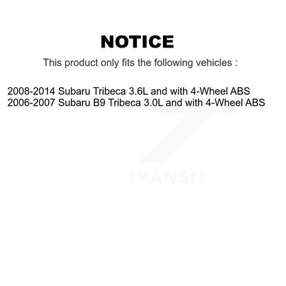 Wheel Bearing Hub Assembly Kit-K7S-101635 - Kit.bestparts.ca