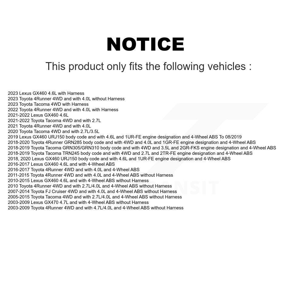 Wheel Bearing Hub Assembly Kit-K7S-102225 - Kit.bestparts.ca Kit.bestparts.ca