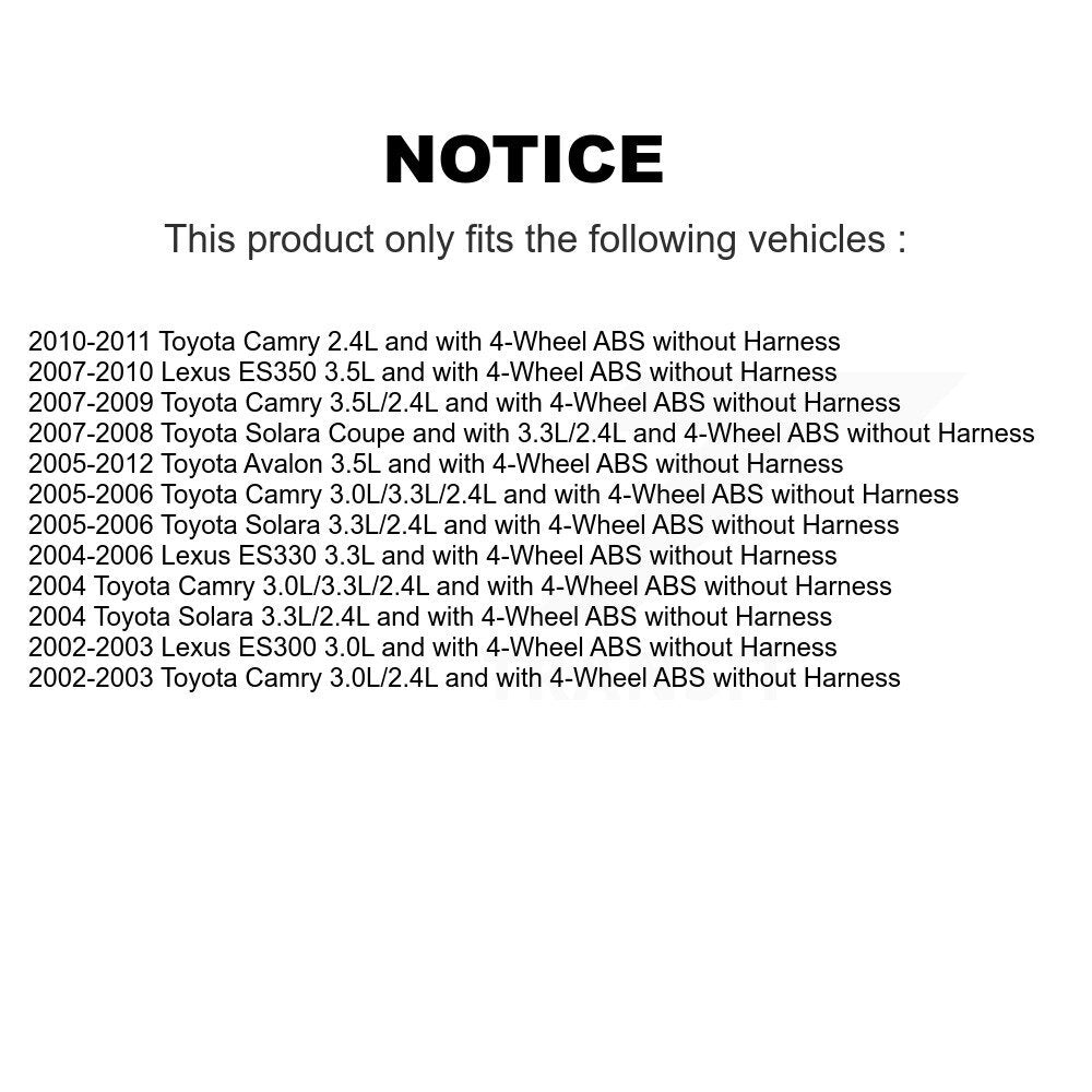 Wheel Bearing Hub Assembly Kit-K7S-103383 Kit.bestparts.ca