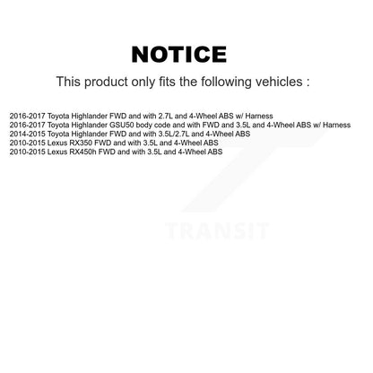 Wheel Bearing Hub Assembly Kit-K7S-103385 - Kit.bestparts.ca