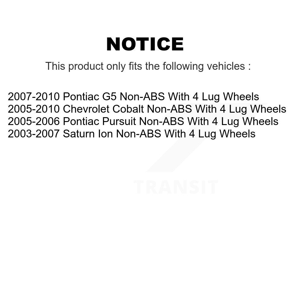 Wheel Bearing Hub Assembly Kit-K7T-100196 - Kit.bestparts.ca