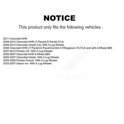 Wheel Bearing Hub Assembly Kit-K7T-100197 - Kit.bestparts.ca