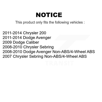 Wheel Bearing Hub Assembly Kit-K7T-100220 - Kit.bestparts.ca