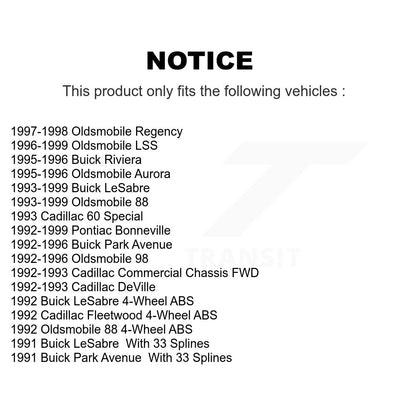 Wheel Bearing Hub Assembly Kit-K7T-100474 - Kit.bestparts.ca