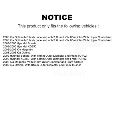 Wheel Bearing Kit-K7T-103638 - Kit.bestparts.ca