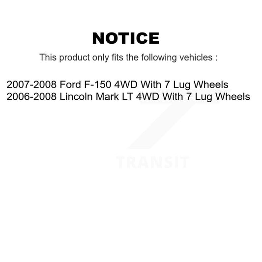Wheel Bearing Hub Assembly Kit-K7T-105865 - Kit.bestparts.ca