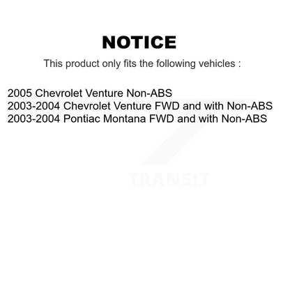 Wheel Bearing Hub Assembly Kit-K7T-105917 - Kit.bestparts.ca