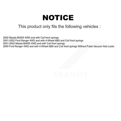 Wheel Bearing Hub Assembly Kit-K7T-106857 - Kit.bestparts.ca