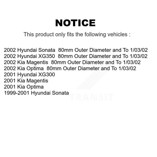Wheel Bearing Kit-K7T-107961 - Kit.bestparts.ca