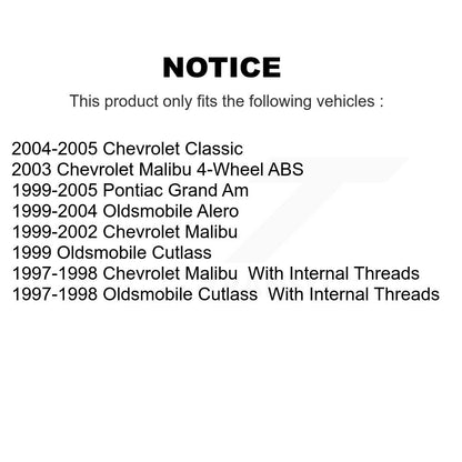 Wheel Bearing Hub Assembly Kit-K7T-108969 - Kit.bestparts.ca