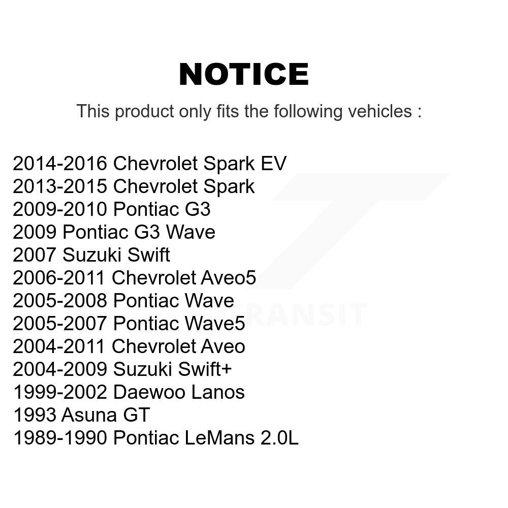 Disc Brake Rotor Kit-K8-100083 - Kit.bestparts.ca