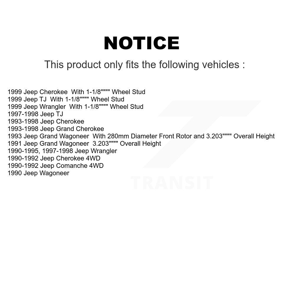 Disc Brake Rotor Kit-K8-100200 - Kit.bestparts.ca