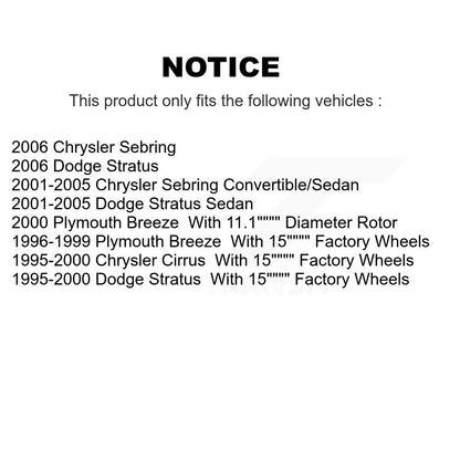 Disc Brake Rotor Kit-K8-100205 - Kit.bestparts.ca