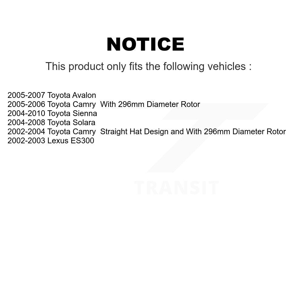 Disc Brake Rotor Kit-K8-100339 - Kit.bestparts.ca