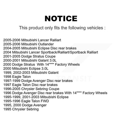 Disc Brake Rotor Kit-K8-100683 - Kit.bestparts.ca