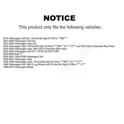 Disc Brake Rotor Kit-K8-100748 - Kit.bestparts.ca