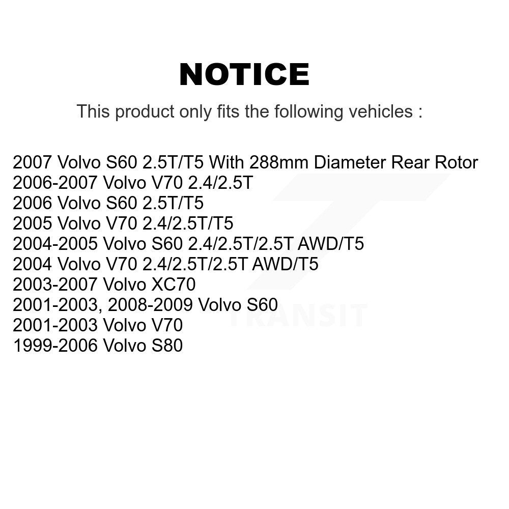 Disc Brake Rotor Kit-K8-100766 - Kit.bestparts.ca
