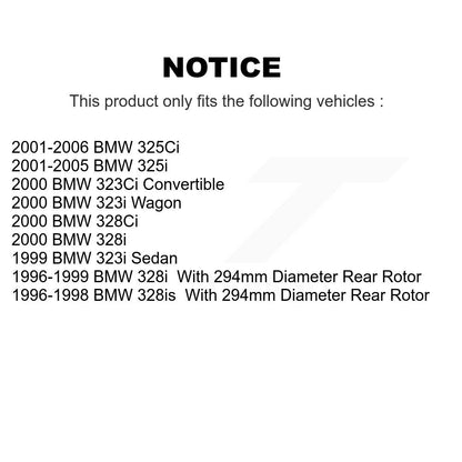 Disc Brake Rotor Kit-K8-100783 - Kit.bestparts.ca