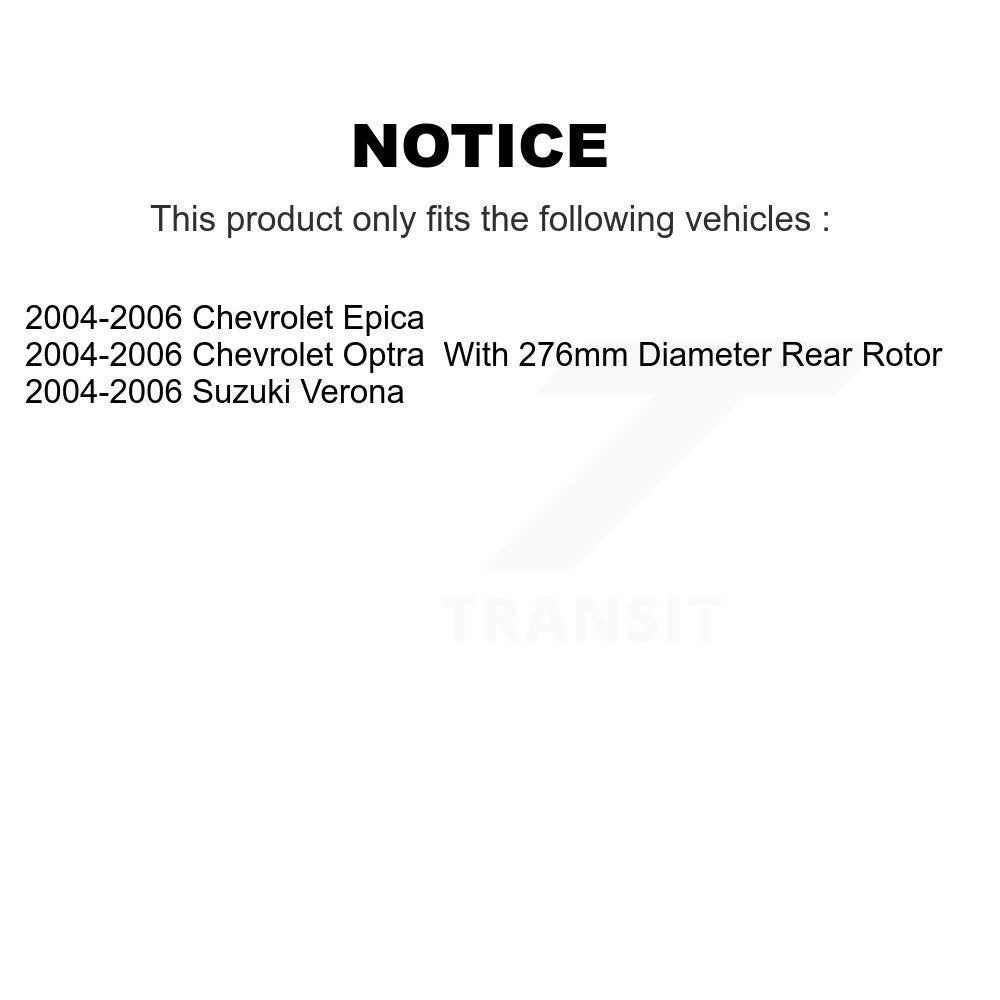 Disc Brake Rotor Kit-K8-100815 - Kit.bestparts.ca