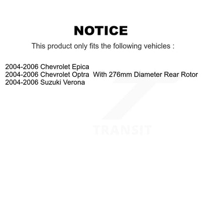 Disc Brake Rotor Kit-K8-100815 - Kit.bestparts.ca