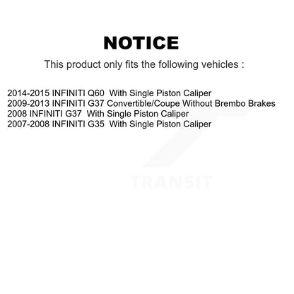 Disc Brake Rotor Kit-K8-100861 - Kit.bestparts.ca
