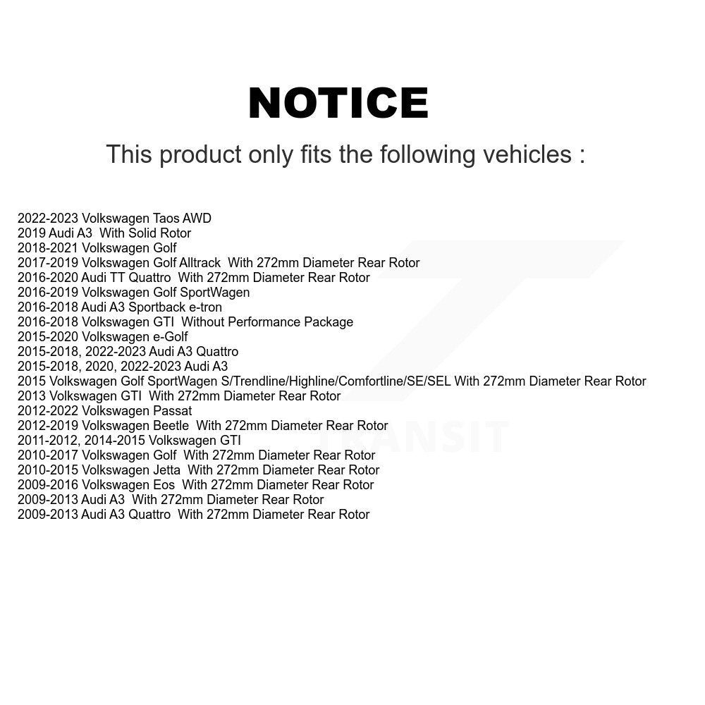 Disc Brake Rotor Kit-K8-100906 - Kit.bestparts.ca