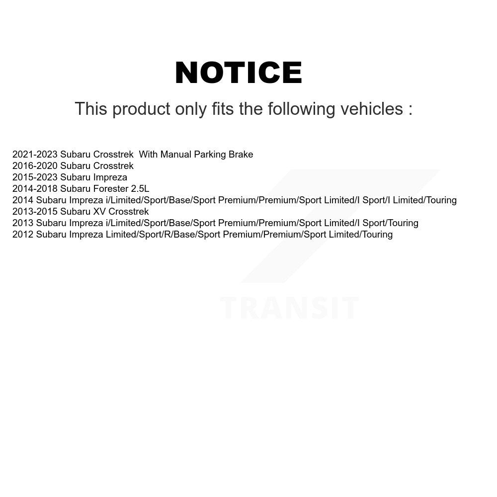 Disc Brake Rotor Kit-K8-100924 - Kit.bestparts.ca Kit.bestparts.ca