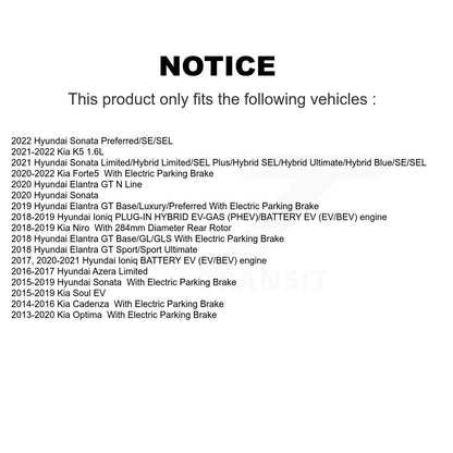 Disc Brake Rotor Kit-K8-100933 - Kit.bestparts.ca