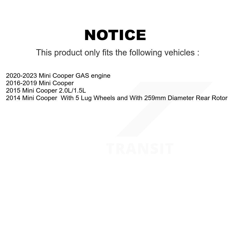 Disc Brake Rotor Kit-K8-100946 - Kit.bestparts.ca