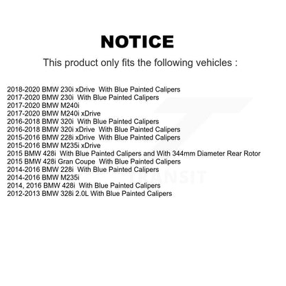 Disc Brake Rotor Kit-K8-100962 - Kit.bestparts.ca