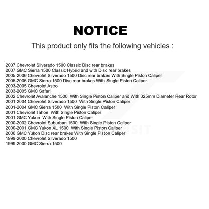 Disc Brake Rotor Kit-K8-100980 - Kit.bestparts.ca