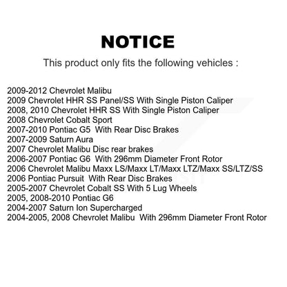 Disc Brake Rotor Kit-K8-101002 - Kit.bestparts.ca