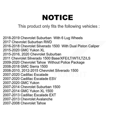 Disc Brake Rotor Kit-K8-101012 - Kit.bestparts.ca