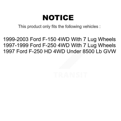 Disc Brake Rotor Kit-K8-101083 - Kit.bestparts.ca