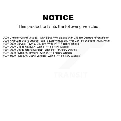 Disc Brake Rotor Kit-K8-101168 - Kit.bestparts.ca