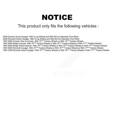 Disc Brake Rotor Kit-K8-101169 - Kit.bestparts.ca
