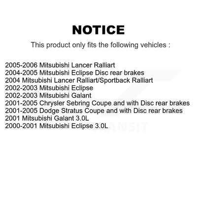 Disc Brake Rotor Kit-K8-101174 - Kit.bestparts.ca
