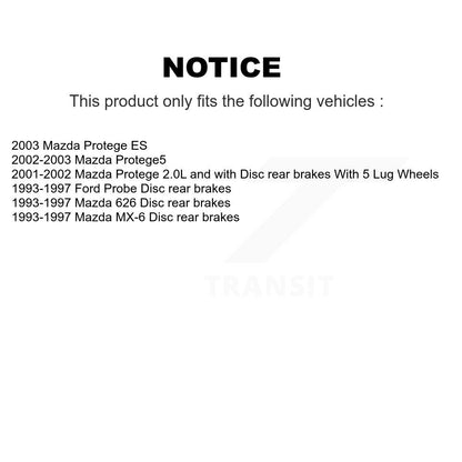 Disc Brake Rotor Kit-K8-101246 - Kit.bestparts.ca