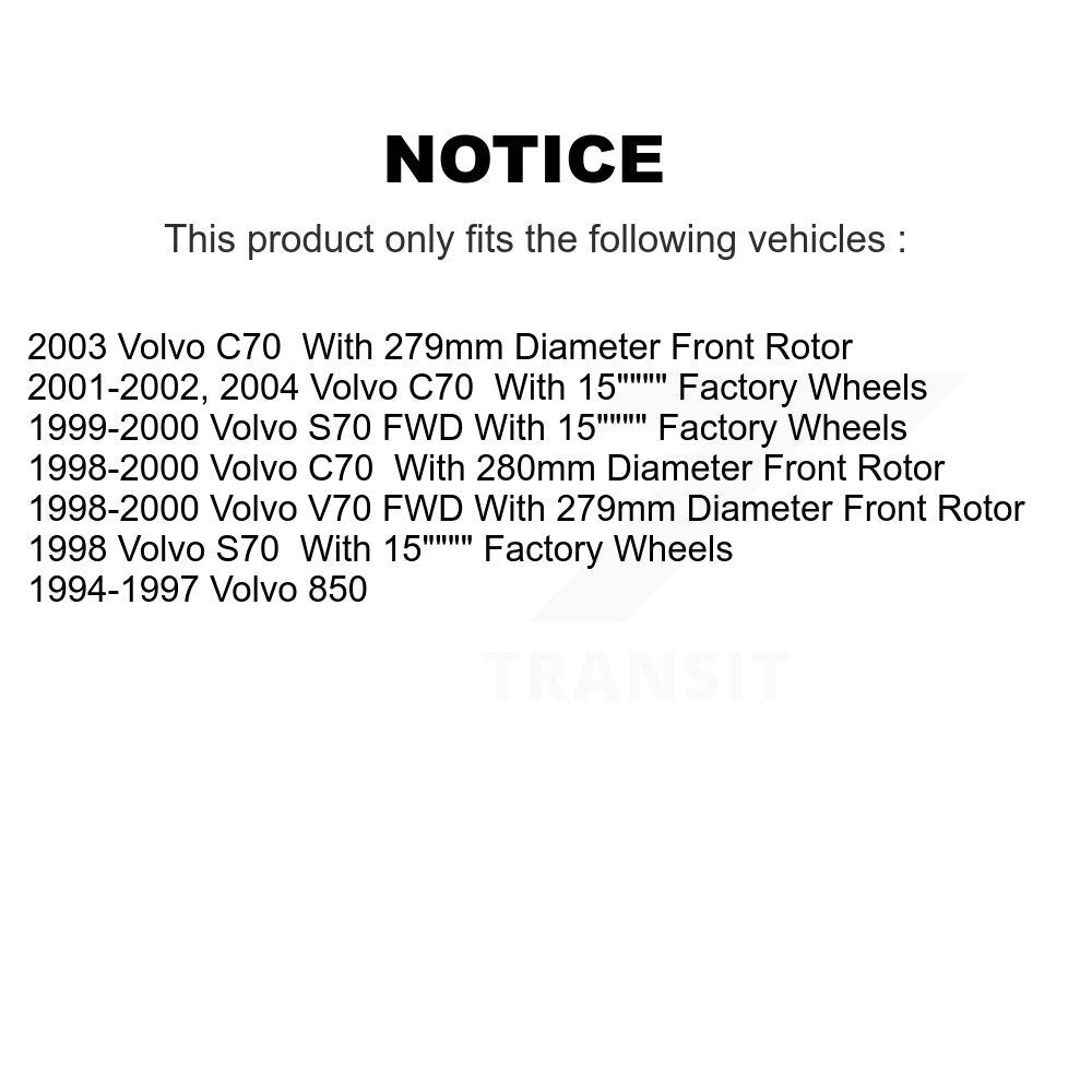 Disc Brake Rotor Kit-K8-101259 - Kit.bestparts.ca Kit.bestparts.ca