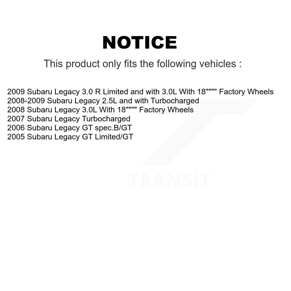 Disc Brake Rotor Kit-K8-101410 - Kit.bestparts.ca