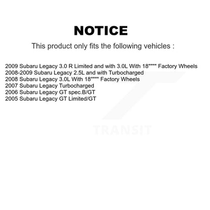 Disc Brake Rotor Kit-K8-101410 - Kit.bestparts.ca