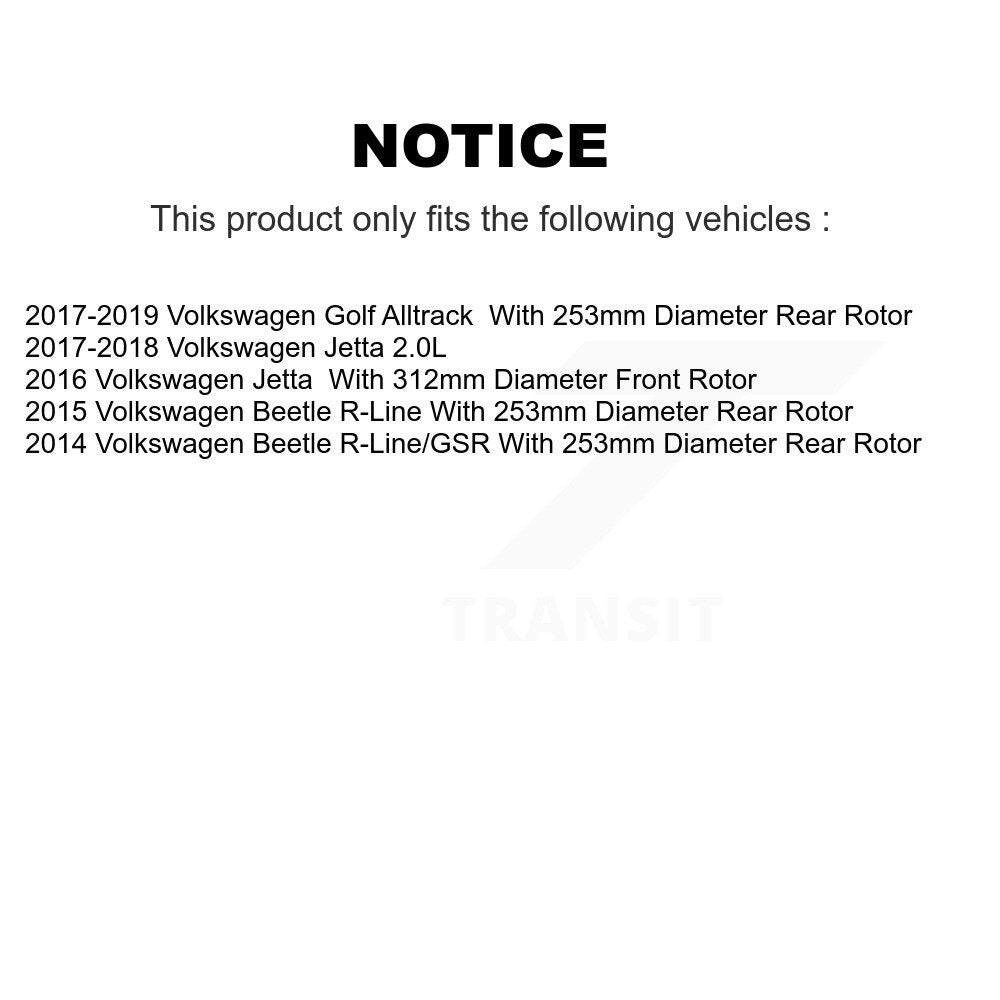 Disc Brake Rotor Kit-K8-101425 - Kit.bestparts.ca Kit.bestparts.ca