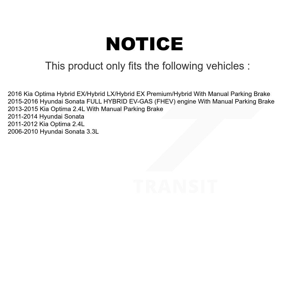 Disc Brake Rotor Kit-K8-101446 - Kit.bestparts.ca