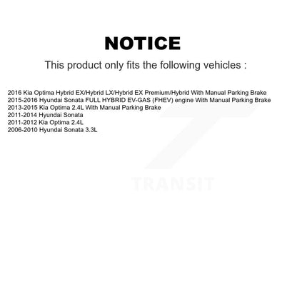 Disc Brake Rotor Kit-K8-101446 - Kit.bestparts.ca