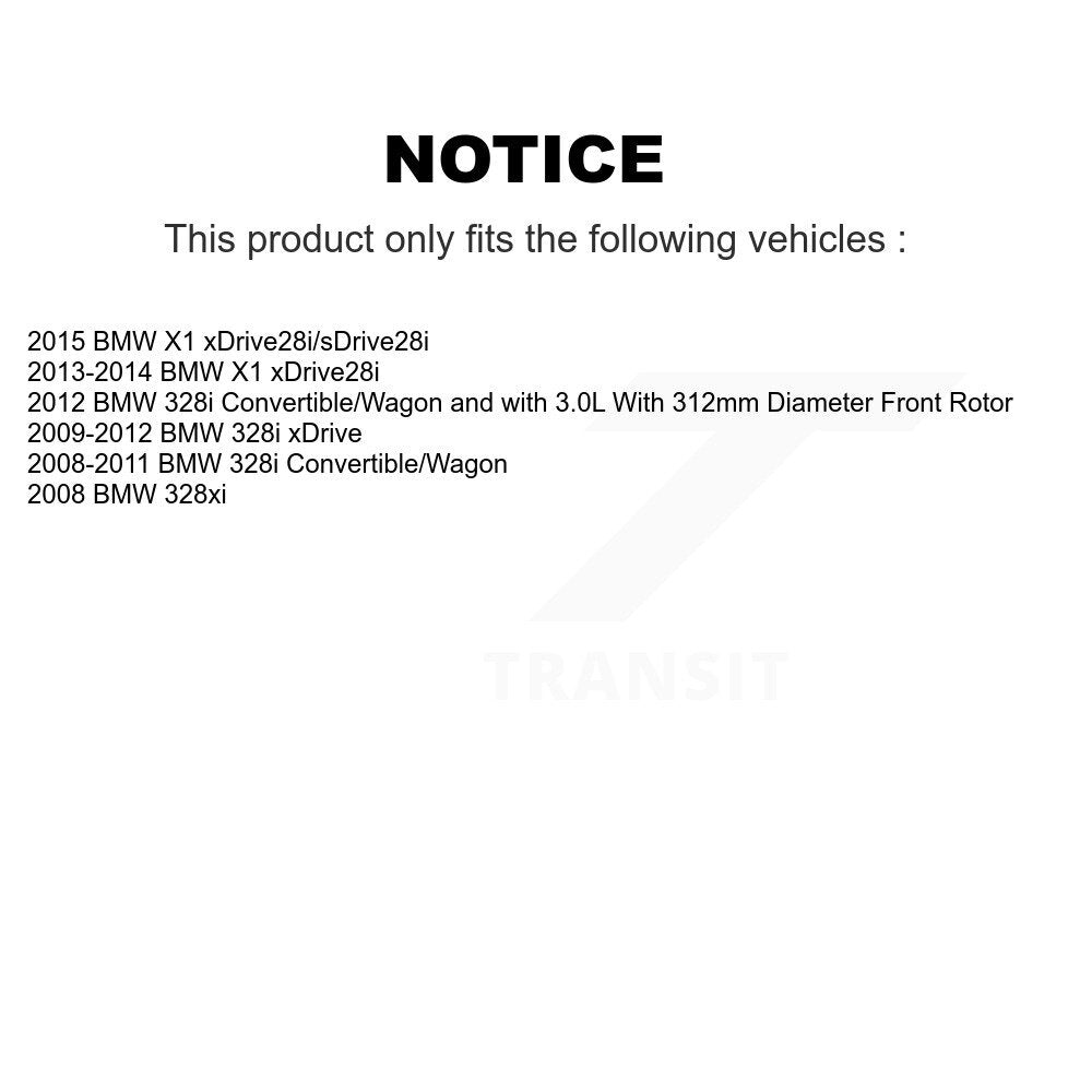 Disc Brake Rotor Kit-K8-101536 - Kit.bestparts.ca